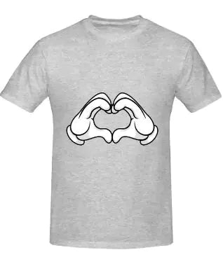 Hands Heart Love Cotton T-Shirt