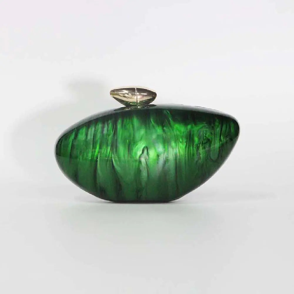 Vireous Acrylic Colourful Evening Clutch Bag