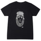 Queen Idia African Art Earth Positive T-Shirt, White on Black