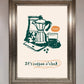 It's Coffee O'Clock Framed Wall Art