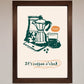 It's Coffee O'Clock Framed Wall Art
