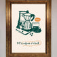It's Coffee O'Clock Framed Wall Art