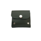 Handmade Leather Simple Coin Purse in Ivy Green