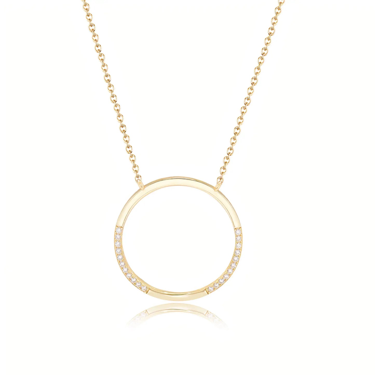 Zuzy Necklace, Fine Design Zirconia Studded