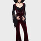 Killstar A Devil's Rose Flared Trousers