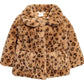 Faux Fur Leopard Fur Coat