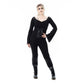 Poizen Industries Maelys Flared Sleeve Top in Black