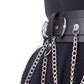 Heartless Moondusk Chain and Faux-Leather Belt