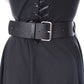 Heartless Moondusk Chain and Faux-Leather Belt