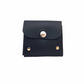 Handmade Leather Simple Coin Purse in Navy