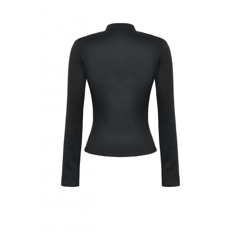 Dark in Love Zyla Edgy Minimalist Multi-Way Top