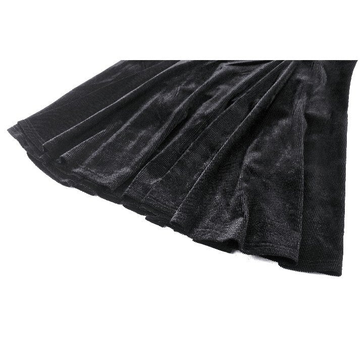 Dark in Love Inez Dark Elegant Velvet Lace Gown