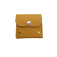 Handmade Leather Simple Coin Purse in Yellow Ochre