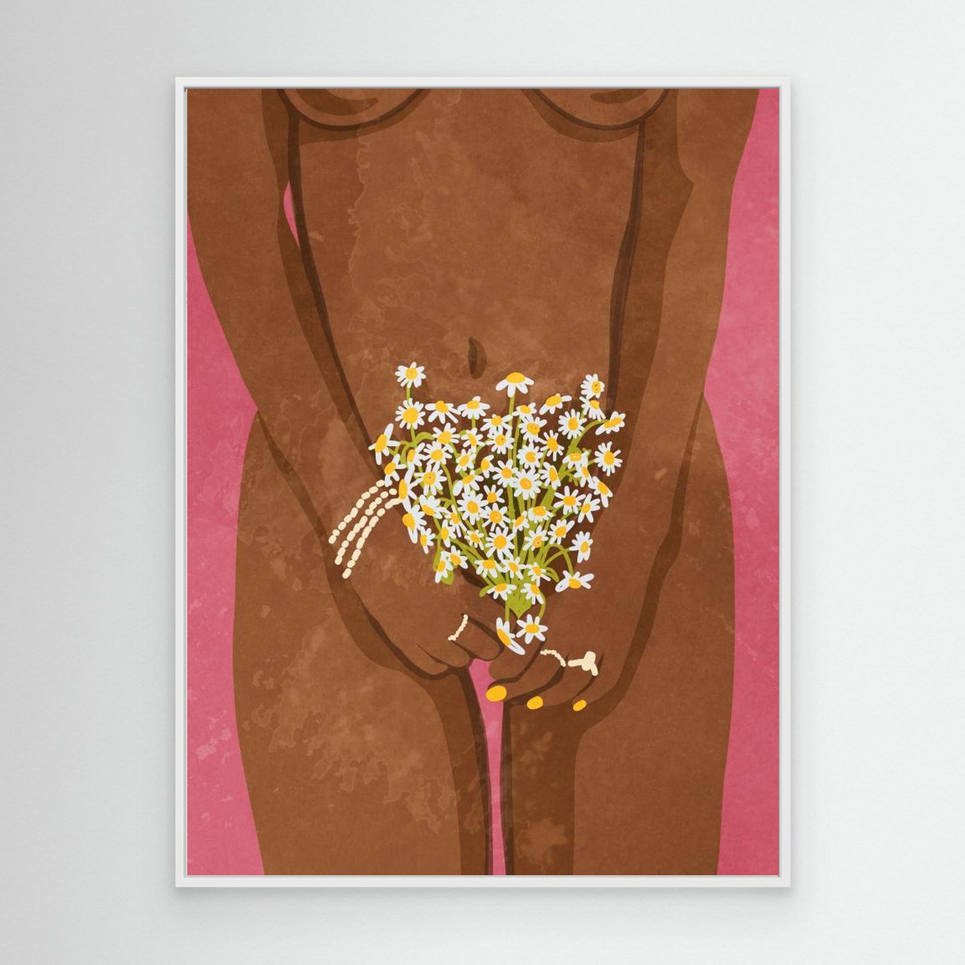 Wearing Flowers by Raissa Oltmanns, Canvas Art Print