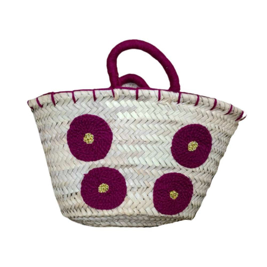 Handmade Raffia Market Bag, Multi Designs