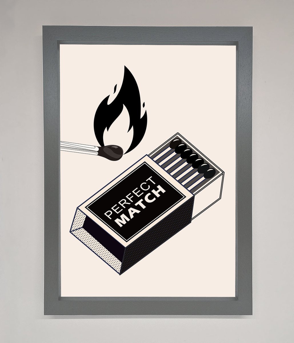Perfect Match Framed Art Print