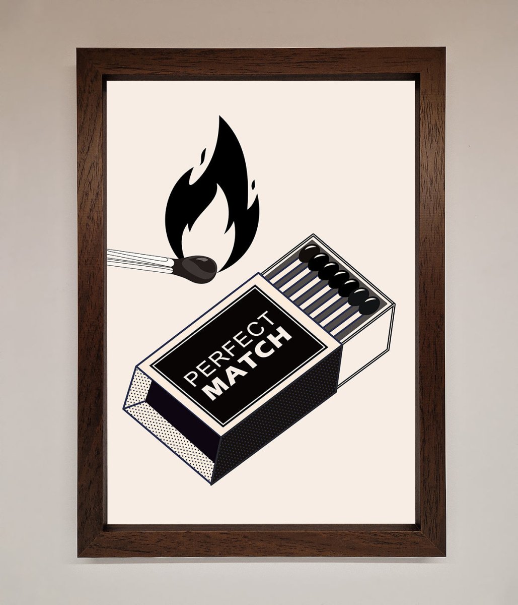 Perfect Match Framed Art Print