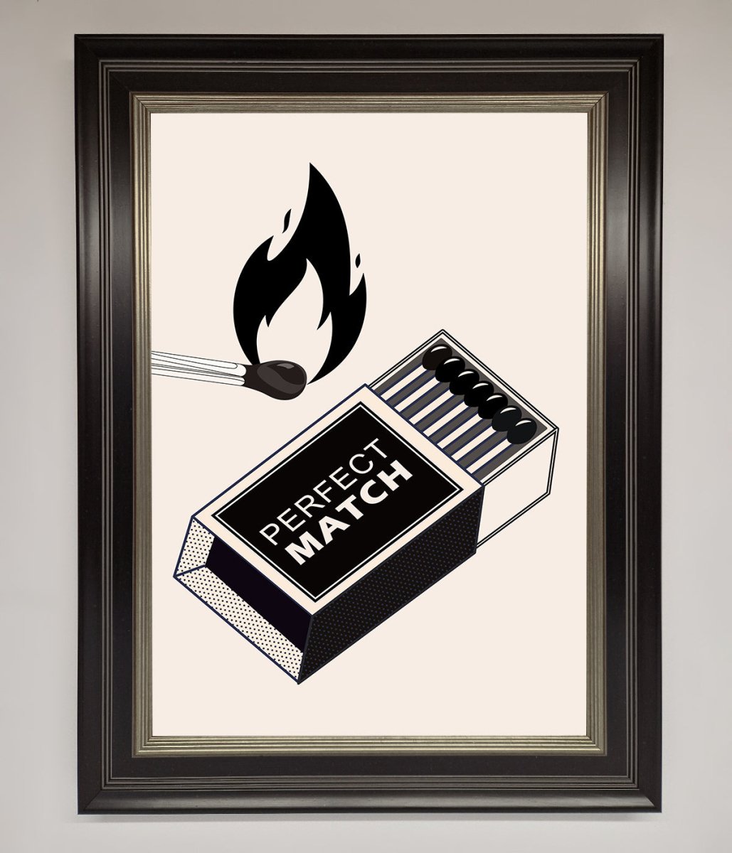 Perfect Match Framed Art Print