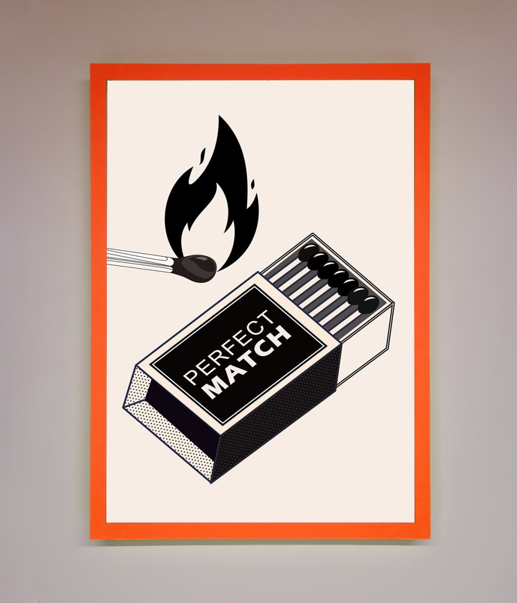 Perfect Match Framed Art Print
