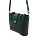 Leather Mini Twist Lock Shopper Bag in Pine