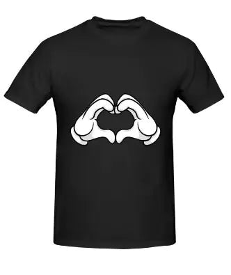 Hands Heart Love Cotton T-Shirt