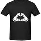 Hands Heart Love Cotton T-Shirt