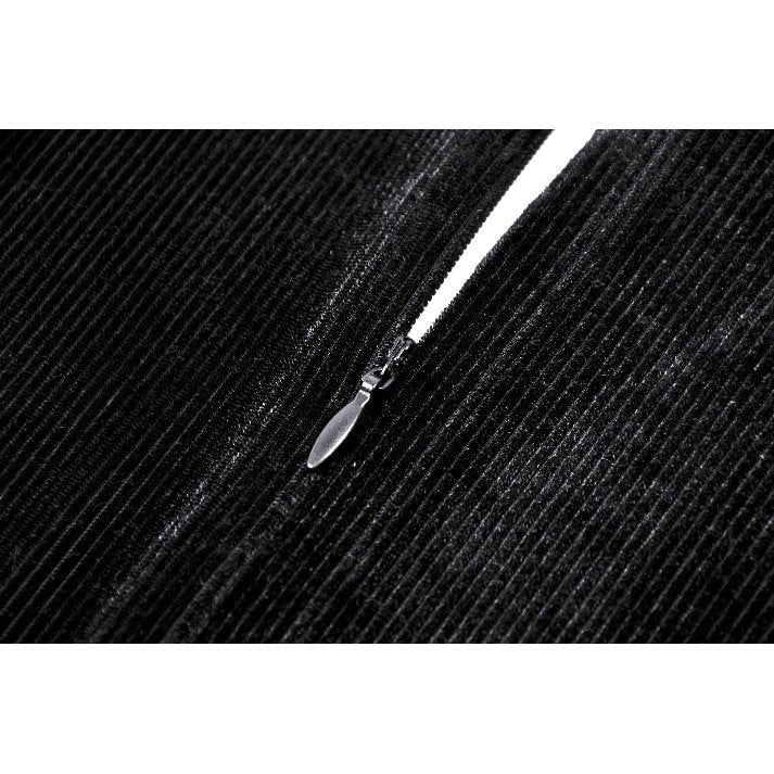 Dark in Love Inez Dark Elegant Velvet Lace Gown