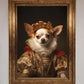Renaissance Chihuahua Framed Print