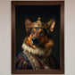 Renaissance German Shepherd Framed Wall Art