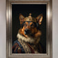 Renaissance German Shepherd Framed Wall Art