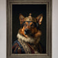 Renaissance German Shepherd Framed Wall Art