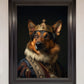 Renaissance German Shepherd Framed Wall Art