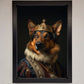 Renaissance German Shepherd Framed Wall Art