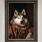 Renaissance Husky Framed Art Print