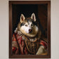 Renaissance Husky Framed Art Print