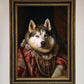 Renaissance Husky Framed Art Print
