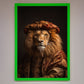 Renaissance Lion Framed Wall Art