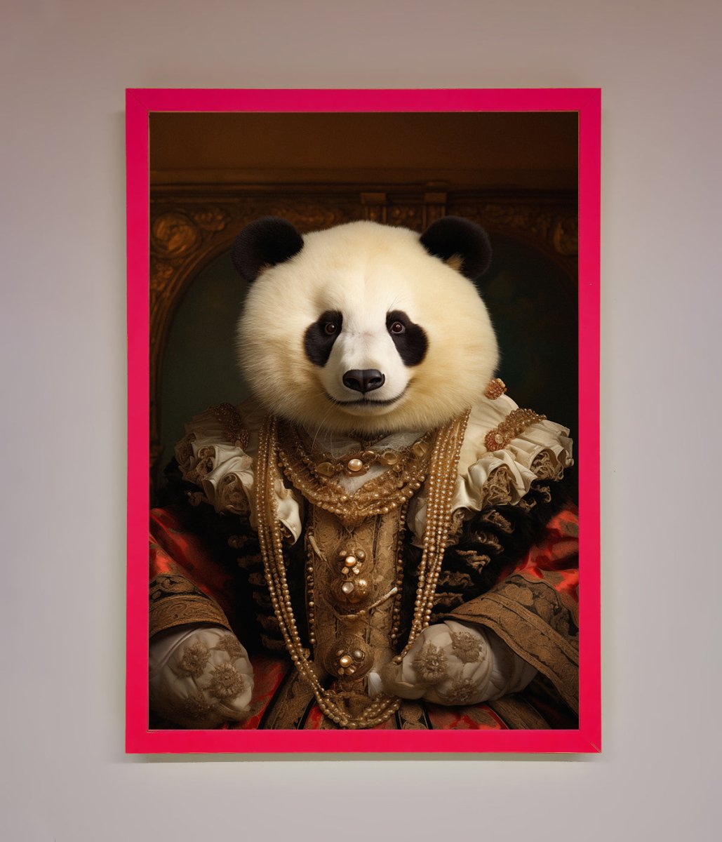 Renaissance Panda Framed Art Print