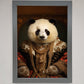 Renaissance Panda Framed Art Print