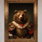 Rennaissance Bear Framed Poster