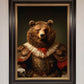 Rennaissance Bear Framed Poster