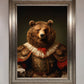 Rennaissance Bear Framed Poster