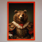 Rennaissance Bear Framed Poster