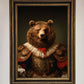Rennaissance Bear Framed Poster