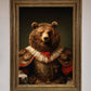 Rennaissance Bear Framed Poster