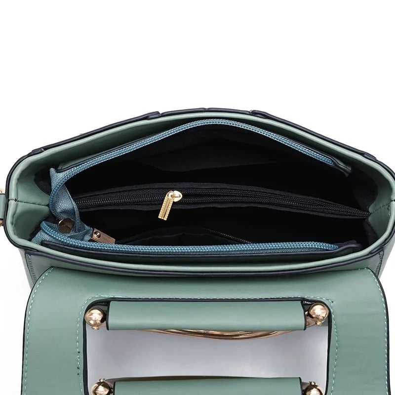 Classic Elegant Crossbody Bag Purse, Multi Colours