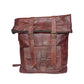 Sfarin Handmade Cowhide Leather Laptop Backpack