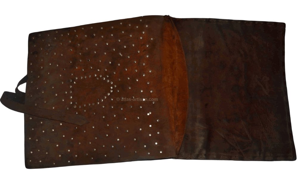 Handmade Coin Design Leather Handbag