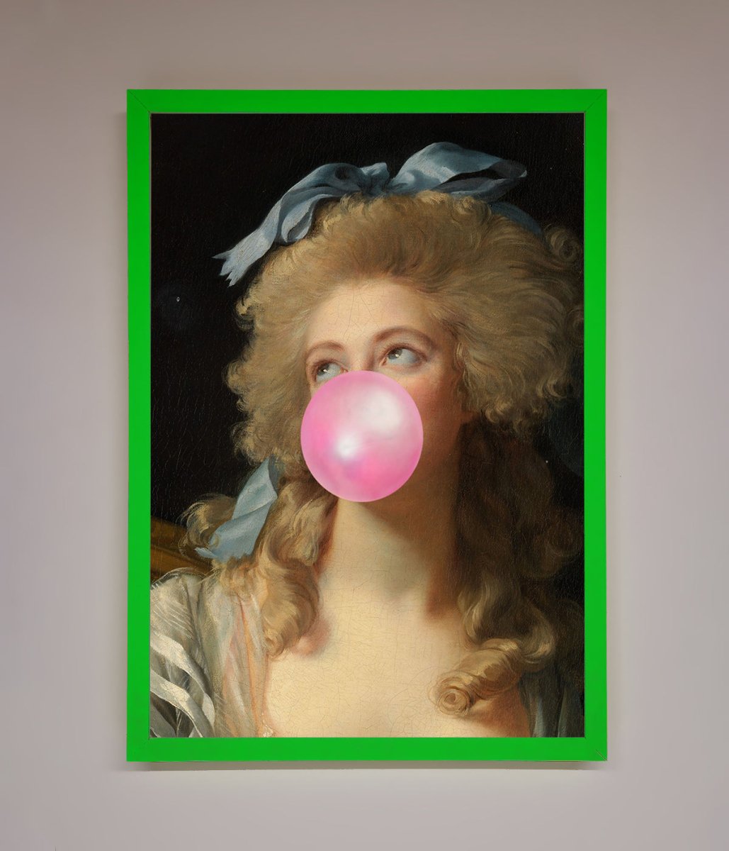 Sass Queen Framed Art Print