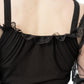 Poizen Industries Shadowfang Harness-Style Top in Black